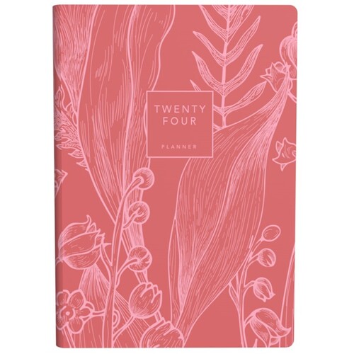 2024 Diary Collins Tara A5 Day To Page 400 Page TA151.15 - Pink