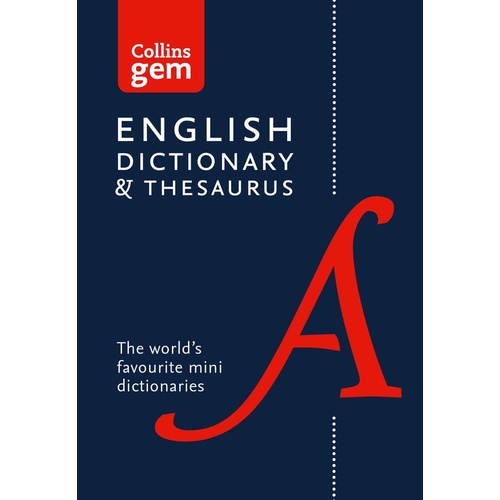 Collins Dictionary & Thesaurus Gem 6th Edition