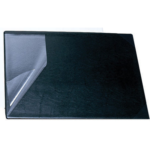Bantex Large Desk Pad With Flap 4180-10  - Black