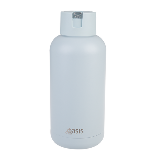 Oasis Ceramic Lined Stainless Steel Triple Wall Insulated "MODA" Drink Bottle 1.5L - Sea Mist