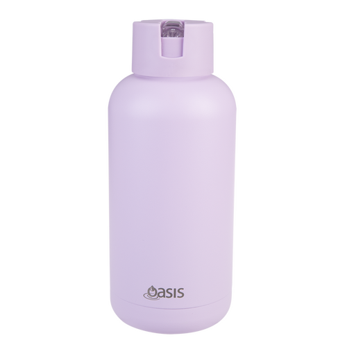 Oasis Ceramic Lined Stainless Steel Triple Wall Insulated "MODA" Drink Bottle 1.5L - Orchid Purple
