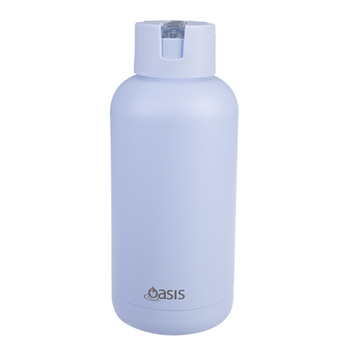 Oasis Ceramic Lined Stainless Steel Triple Wall Insulated "MODA" Drink Bottle 1.5L - Periwinkle