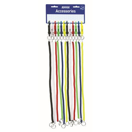 Kevron AL1031 Retainer Cord 12 Pack 45734 - Assorted Colours