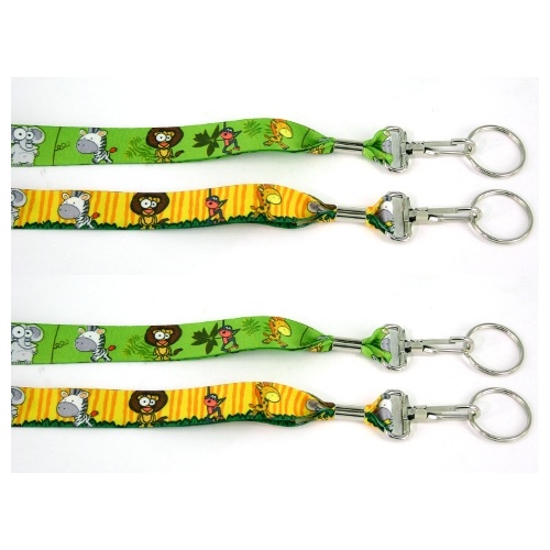 90cm Assorted Colour Lanyard (12 Pack)