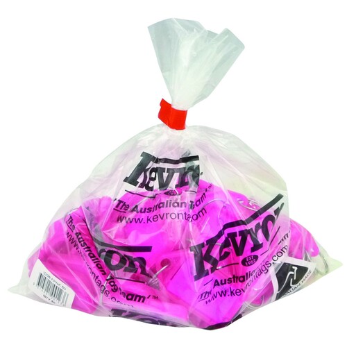 Kevron ID5 Key Tags Hot Pink - 50 Pack