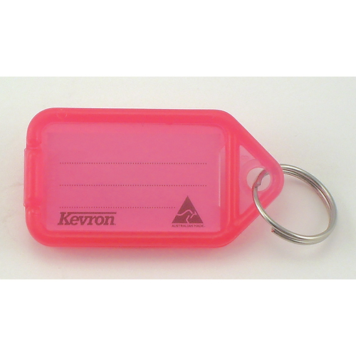 Kevron ID5 Key Tags Pink - 50 Pack