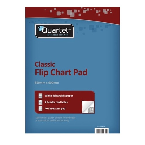 Quartet Economy Flipchart Pad 550mm x 810mm 40 Sheet