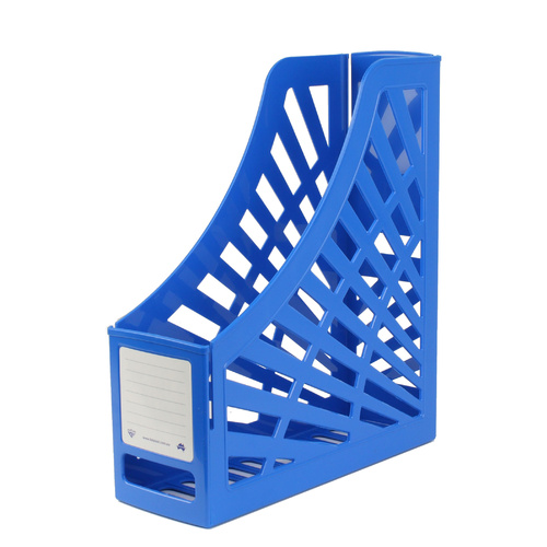 Italplast Magazine Holder Stand, Storage - Blue