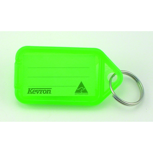 Kevron ID5 Key Tags Green - 10 Pack