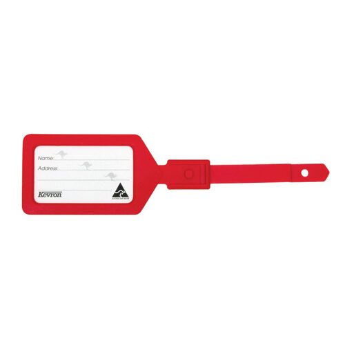 Kevron ID4 Baggage Tags Red - 25 Pack