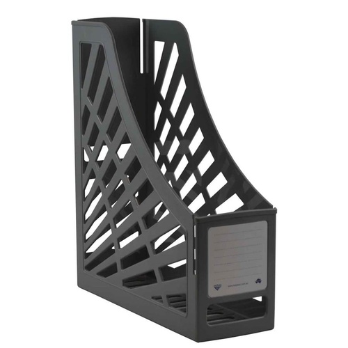 Italplast Magazine Holder Stand, Storage - Space Grey