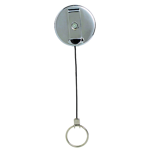 Rexel Retractable Mini Key Holder with Key Ring & Nylon Cord