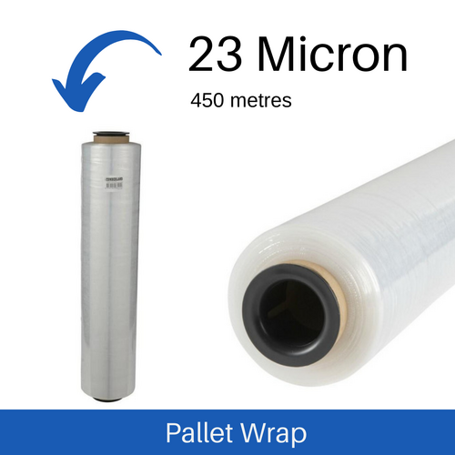 Cumberland Pallet Wrap 23 MIC 500mm x 450m Clear - 7020