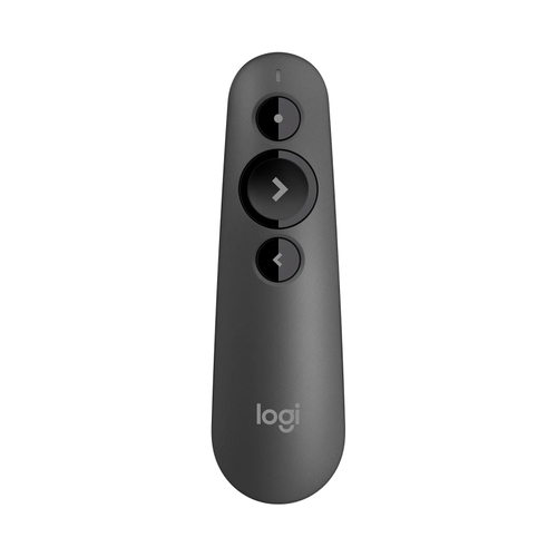 Logitech R500s Wireless Laser Presentation Remote with In-built Laser Pointer - Graphite