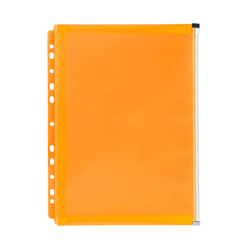 Marbig A4 Binder Pocket With Zip - Orange