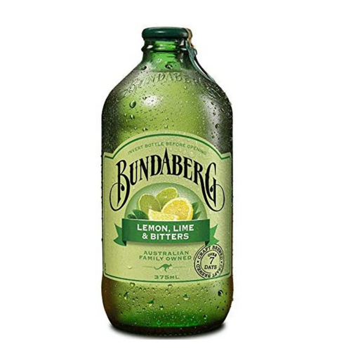 Bundaberg Lemon Lime Bitters Bottled Drink 375mL  - 12 Pack