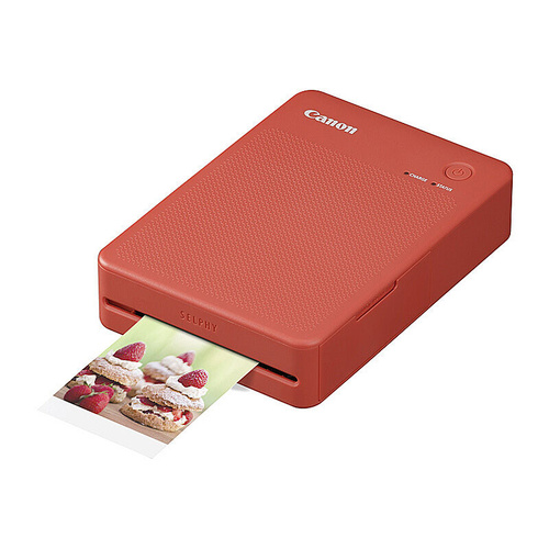 Canon Selphy QX20 Portable Photo Printer - Red