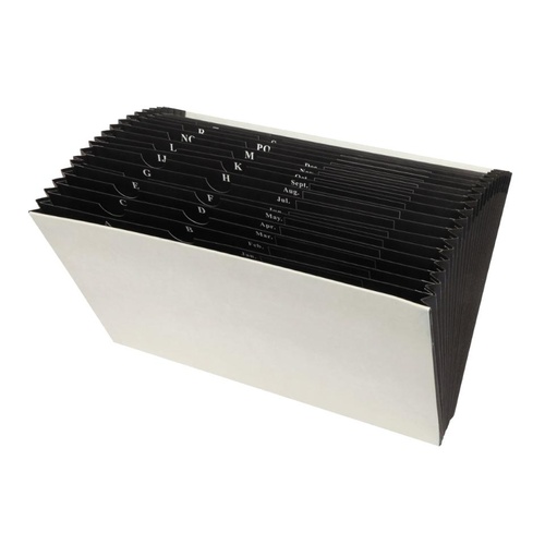 Marbig Heavy Duty Expanding File Without flap Foolscap 21 Pocket