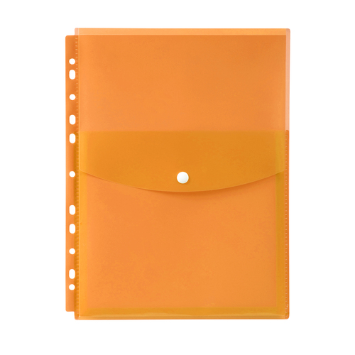 Marbig A4 Binder Wallet Top Open Orange - 12 Pack