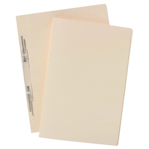 Avery Spiral Spring Foolscap Buff Plain 84504 - 25 Pack