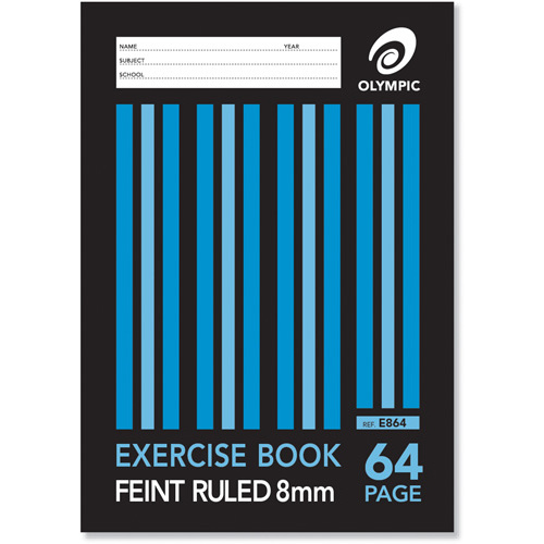 Olympic Exercise Book A4 64 Page - 20 Pack