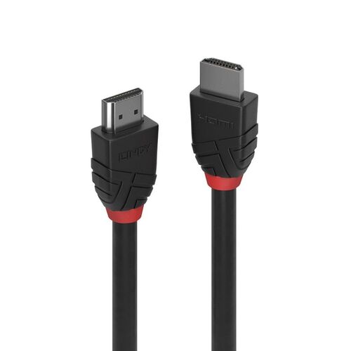 LINDY Black Line High Speed HDMI Cable Male To Male - 1 Metres