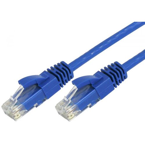 Lindy 1m CAT6 U/UTP Gigabit Network Cable - Blue