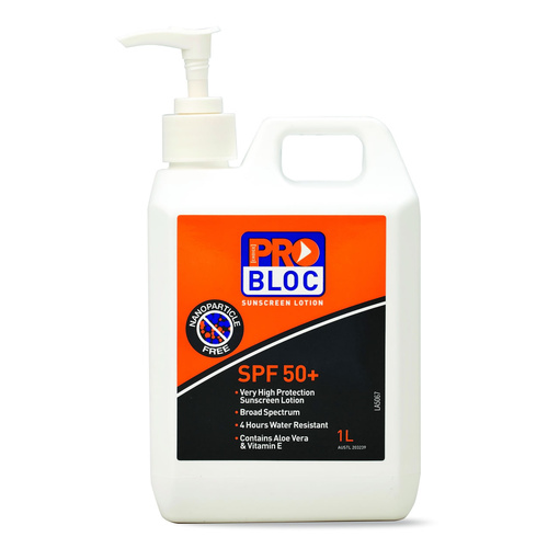 Pro Bloc Sunscreen Pump Pack 1Lt