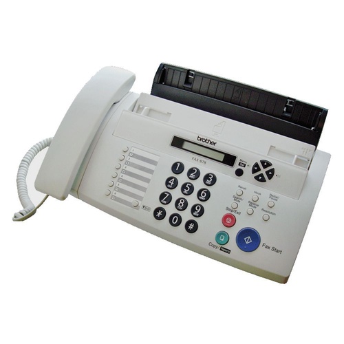 Brother Fax Machine Thermal Transfer With Handset/ Answer Machine FAX-878 