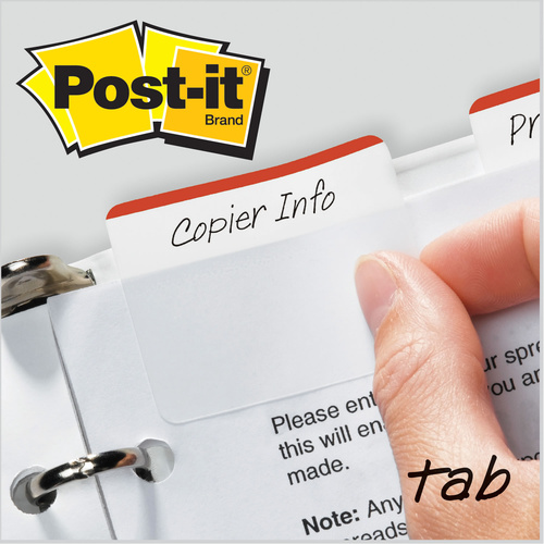Post- It Durable Index Tabs 686-50 - Red