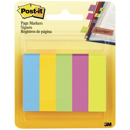 Post-It Page Markers 670-5AU Ultra Wide Sticky Notes - Jaipur  