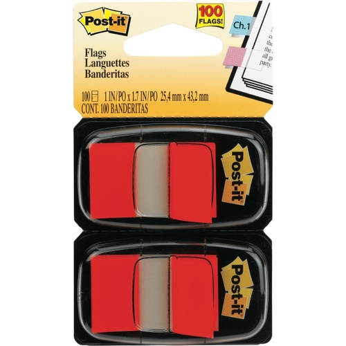 Post- It Flags 680-RD2 Twin Pack - Red