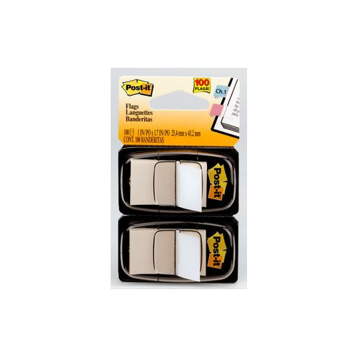 Post It Flags 680-WE2 Twin Pack - White