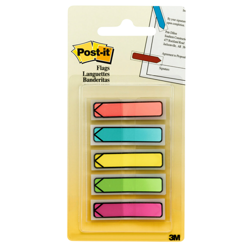 Post It Flags 684-ARR2 Arrows Assorted Bright Colours