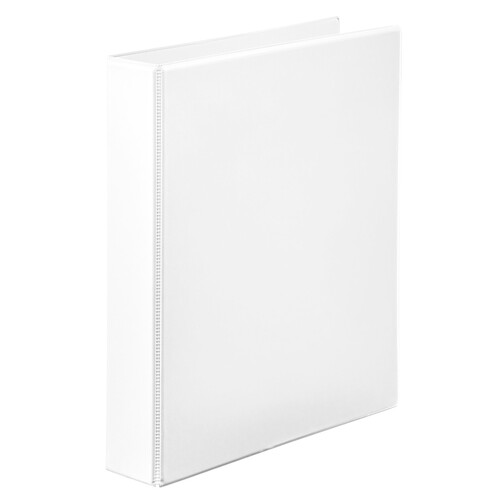 Marbig A4 Binder Insert Folder 2 D-Ring 25mm Clearview - White