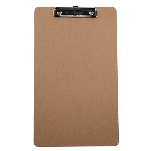 Sovereign Foolscap Masonite Clipboard With Flat Clip