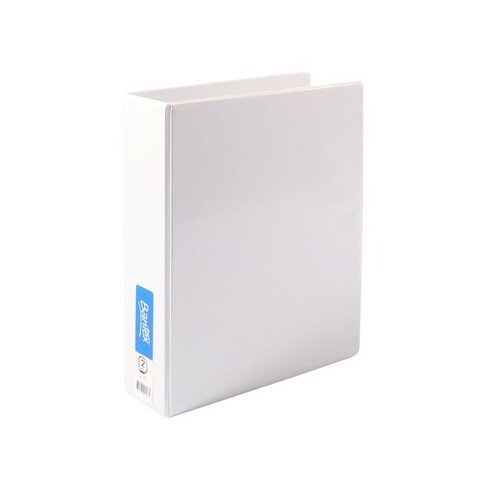 Bantex Insert Ring Binder Standard PP A4 2D Ring 50mm - White