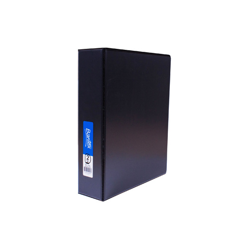 Bantex 2D Binder A4 50mm Insert - Black