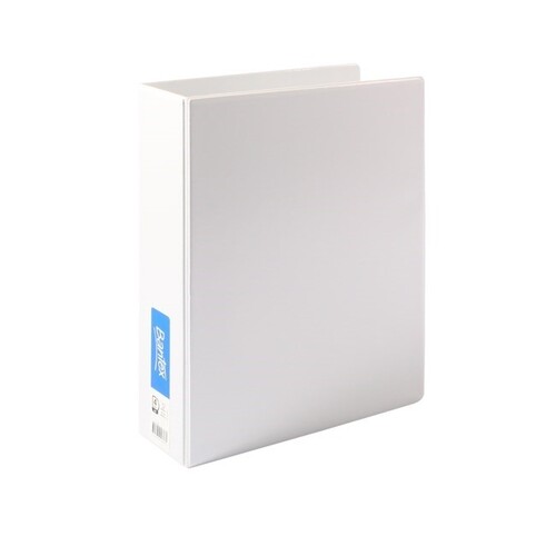 Bantex Insert Ring Binder Standard PP A4 4D Ring 50mm - White