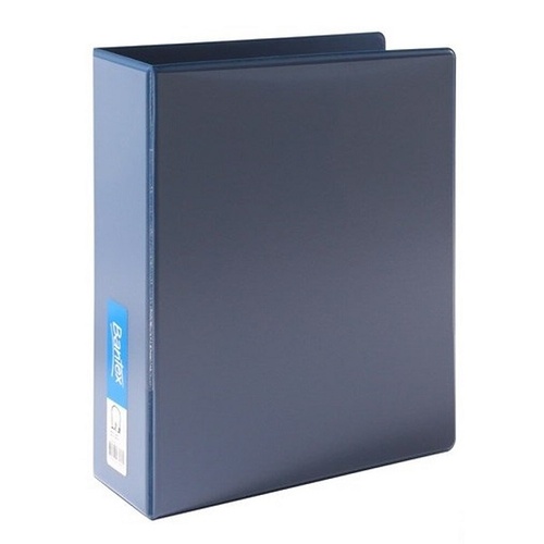 Bantex A4 Insert Lever Arch Binder 70mm - Navy Blue