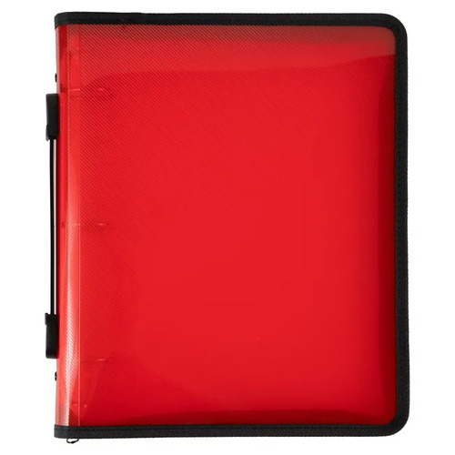 Sovereign 2R Binder A4 25mm Fluoro 75323 - Red
