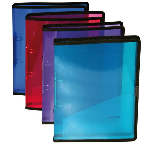 Sovereign 2R Binder A4 25mm Fluoro - Red
