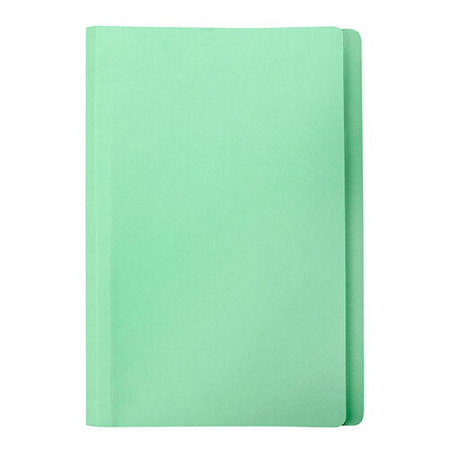 Marbig F/C Manilla Folder Foolscap 100 Pack 1108129 - Light Green