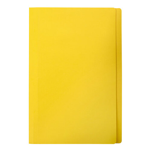 Marbig F/C Manilla Folder Foolscap 100 Pack 1108105 - Yellow