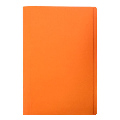 Marbig F/C Manilla Folder Foolscap 100 Pack 1108106 - Orange