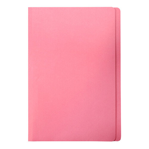 Marbig F/C Manilla Folder Foolscap 100 Pack 1108109 - Pink