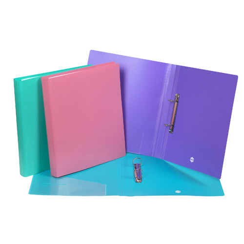 Marbig A4 Ring Binder 2D 25mm - Assorted Colours