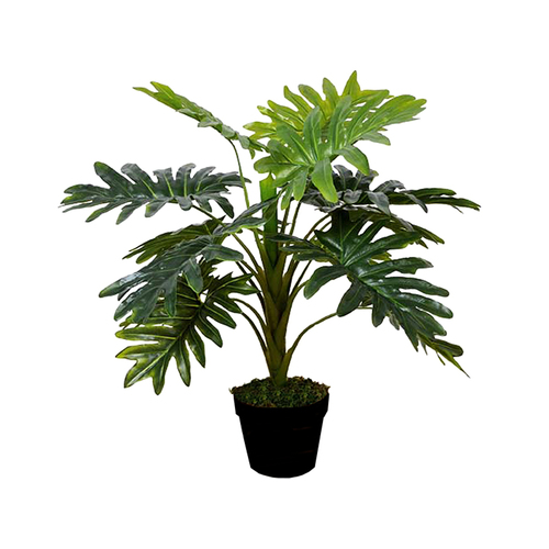 Artificial Potted Faux Monstera Plant - 70cm High