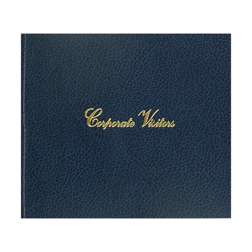 Corporate Visitors Book 100 Page Hard Cover Zions CVB