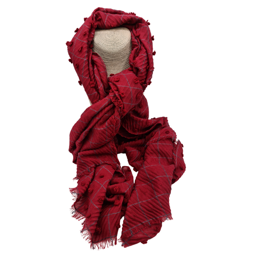 Women's Scarf - Red